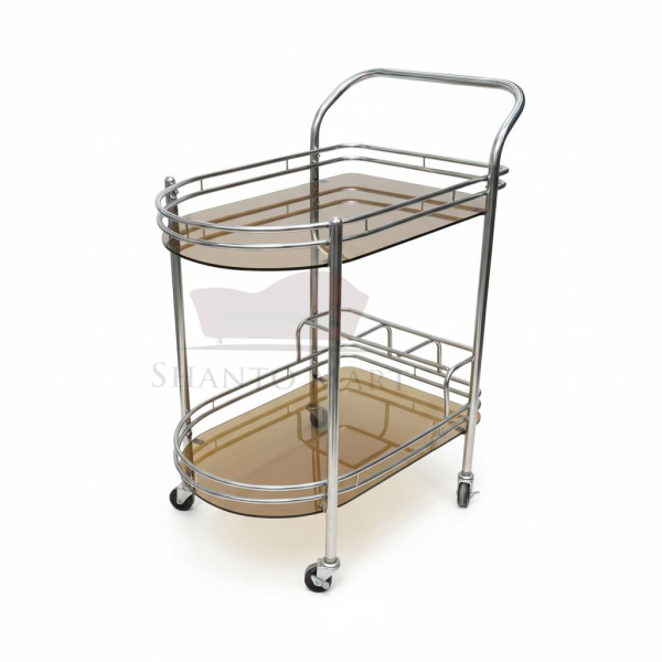 Aristo-Glide 2-Tier Oval Trolley