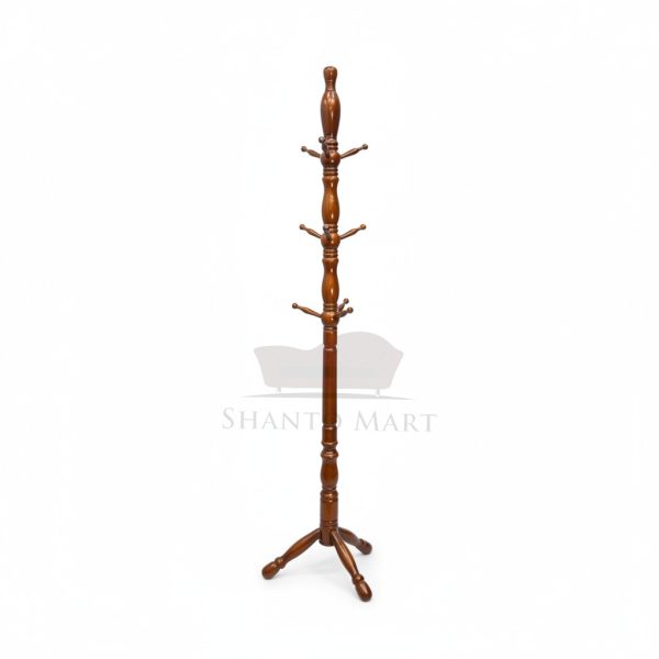 Elite Wooden Standing Coat Rack